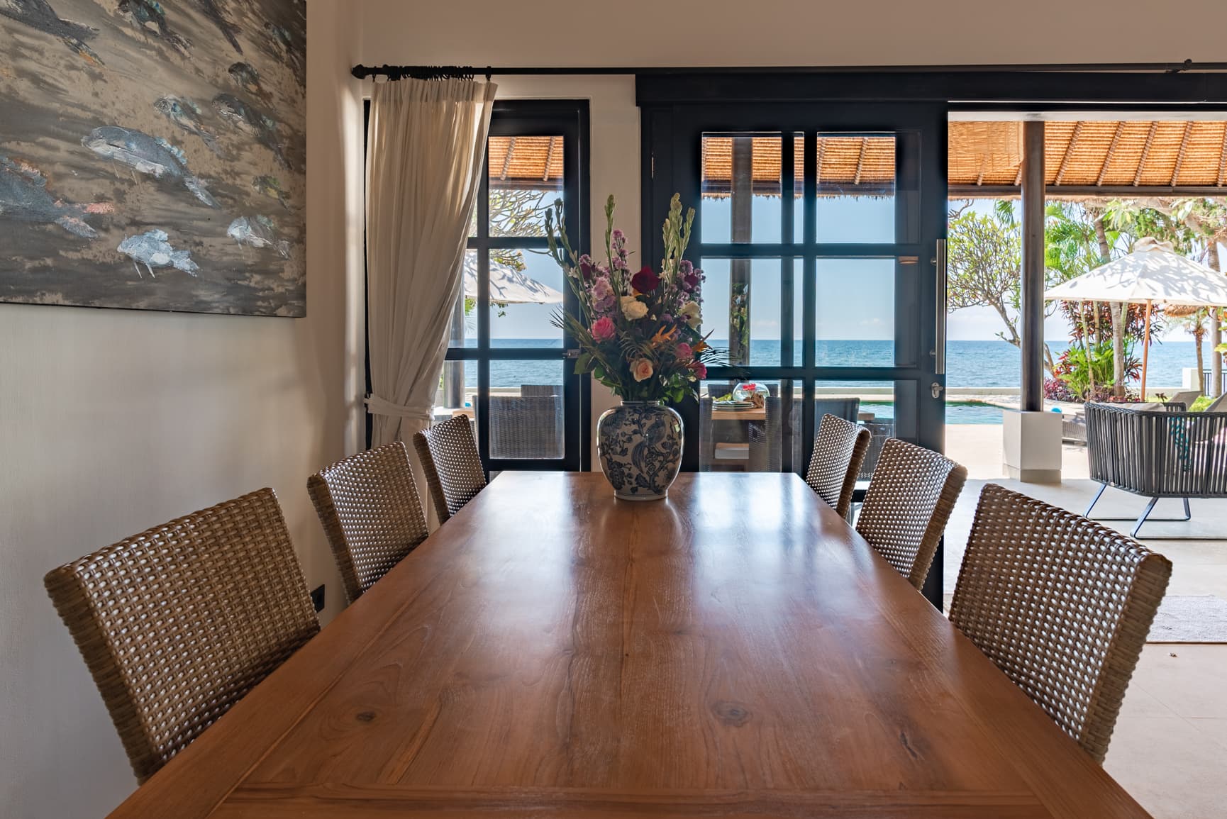 Villa Bersama — living space and kitchen (5)