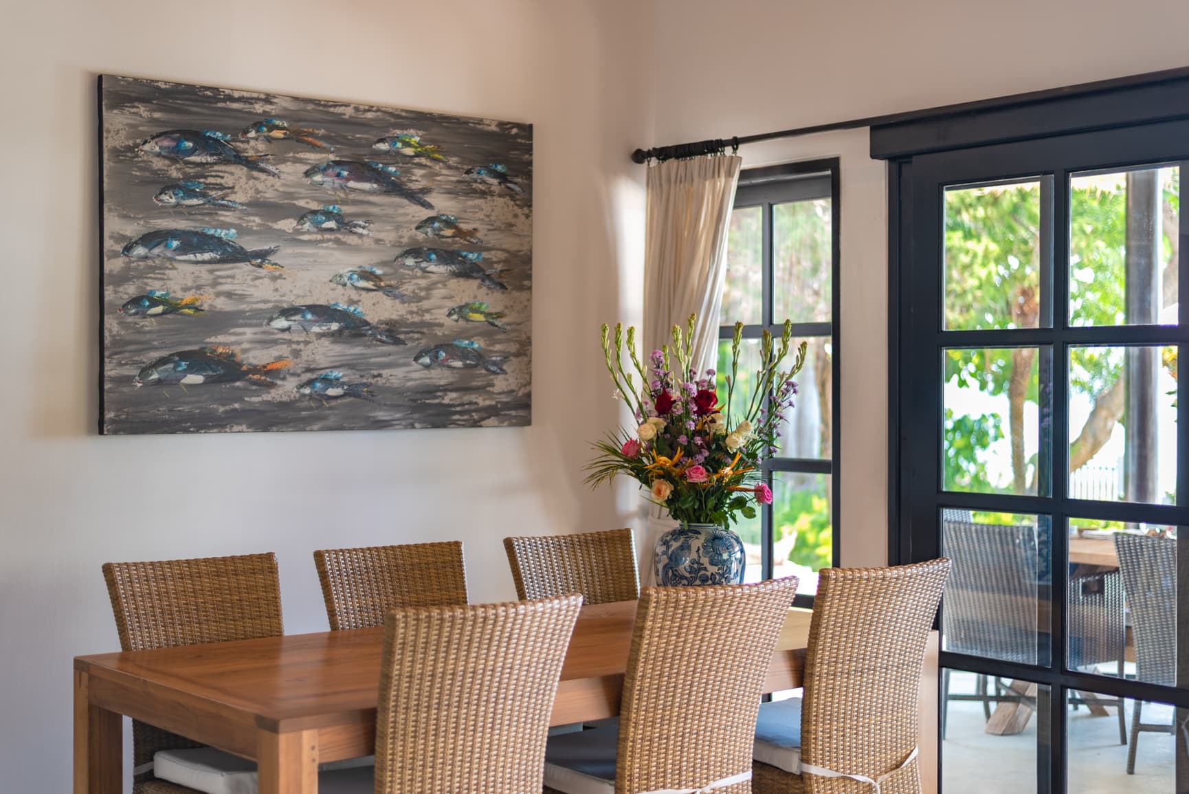 Villa Bersama — living space and kitchen (4)